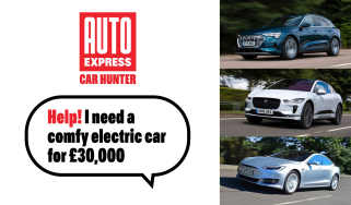 Used Car Hunter - comfy EVs for commuting for £30k, header image 